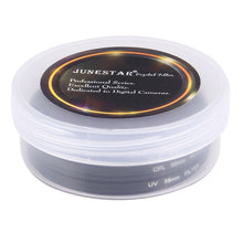 Load image into Gallery viewer, JUNESTAR 3 in 1 Proffesional 58mm Lens Filter(CPL + UV + FLD / Purple) for GoPro &amp; Xiaomi Xiaoyi Yi Sport Action Camera, 3 in 1