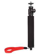 Load image into Gallery viewer, Universal 360 degree Selfie Stick with Red Rope for Gopro, Cellphone, Compact Cameras with 1/4 Threaded Hole, Length: 210mm-525mm, Length: 21-52cm
