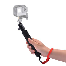Load image into Gallery viewer, Universal 360 degree Selfie Stick with Red Rope for Gopro, Cellphone, Compact Cameras with 1/4 Threaded Hole, Length: 210mm-525mm, Length: 21-52cm