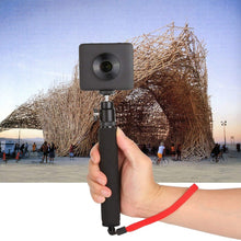 Load image into Gallery viewer, Universal 360 degree Selfie Stick with Red Rope for Gopro, Cellphone, Compact Cameras with 1/4 Threaded Hole, Length: 210mm-525mm, Length: 21-52cm