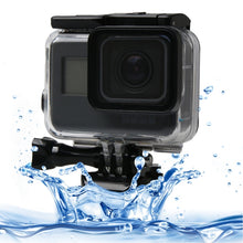 Load image into Gallery viewer, For GoPro HERO6 /5 Black 60m Underwater Waterproof Housing Diving Case with Touch Screen Back Door &amp; Filter / Buckle Basic Mount &amp; Screw, No Need to Disassemble Lens, 60m Waterproof