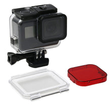 Load image into Gallery viewer, For GoPro HERO6 /5 Black 60m Underwater Waterproof Housing Diving Case with Touch Screen Back Door &amp; Filter / Buckle Basic Mount &amp; Screw, No Need to Disassemble Lens, 60m Waterproof