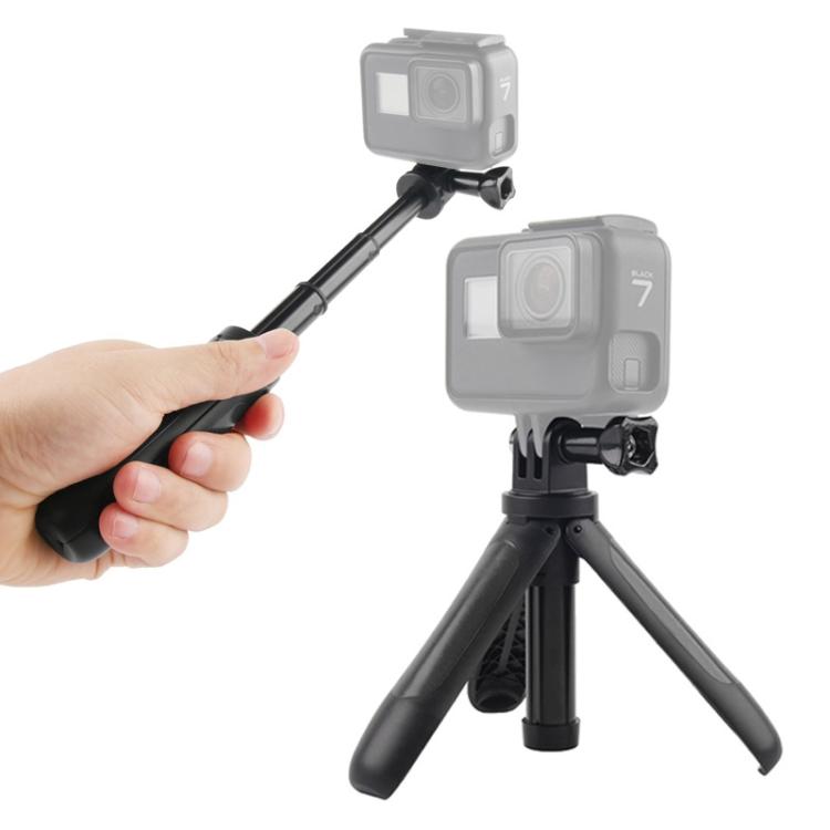 GP446 Multifunctional Mini Fixed Tripod for GoPro, Insta360, DJI and Other Action Cameras, GP446 (Red), GP446 (Black), GP446 (Grey), GP446 (Blue)