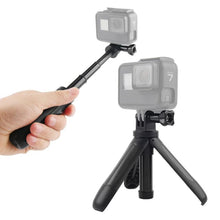 Load image into Gallery viewer, GP446 Multifunctional Mini Fixed Tripod for GoPro, Insta360, DJI and Other Action Cameras, GP446 (Red), GP446 (Black), GP446 (Grey), GP446 (Blue)