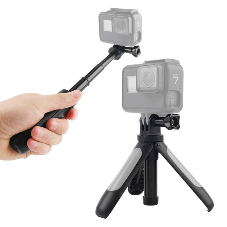 GP446 Multifunctional Mini Fixed Tripod for GoPro, Insta360, DJI and Other Action Cameras, GP446 (Red), GP446 (Black), GP446 (Grey), GP446 (Blue)