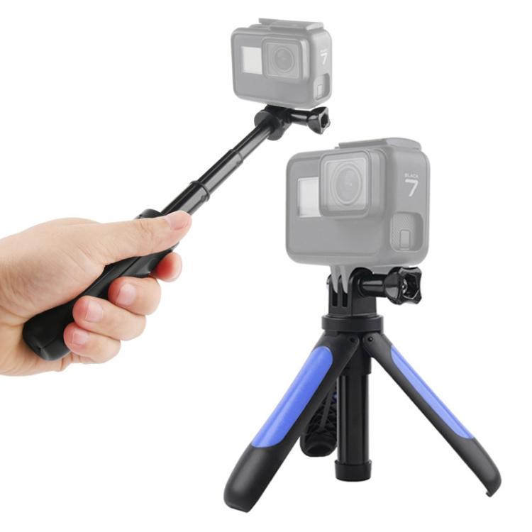 GP446 Multifunctional Mini Fixed Tripod for GoPro, Insta360, DJI and Other Action Cameras, GP446 (Red), GP446 (Black), GP446 (Grey), GP446 (Blue)