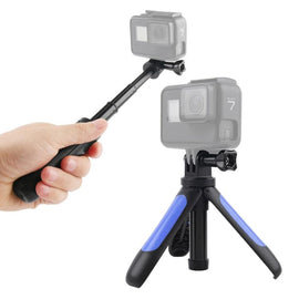 GP446 Multifunctional Mini Fixed Tripod for DJI, Insta360, GoPro and Other Action Cameras, GP446 (Blue), GP446 (Red), GP446 (Black), GP446 (Grey)
