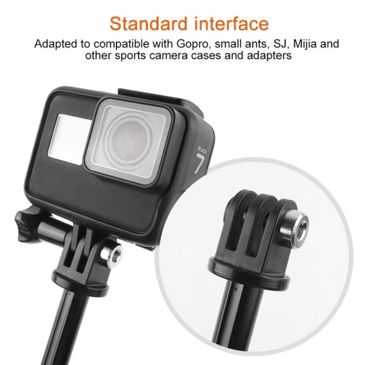 GP446 Multifunctional Mini Fixed Tripod for DJI, Insta360, GoPro and Other Action Cameras, GP446 (Blue), GP446 (Red), GP446 (Black), GP446 (Grey)