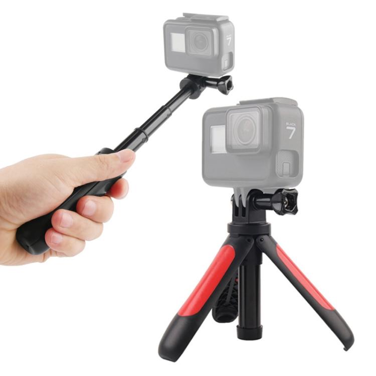 GP446 Multifunctional Mini Fixed Tripod for GoPro, Insta360, DJI and Other Action Cameras, GP446 (Red), GP446 (Black), GP446 (Grey), GP446 (Blue)