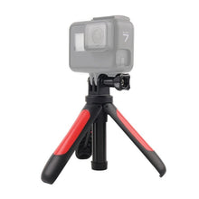Load image into Gallery viewer, GP446 Multifunctional Mini Fixed Tripod for GoPro, Insta360, DJI and Other Action Cameras, GP446 (Red), GP446 (Black), GP446 (Grey), GP446 (Blue)