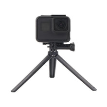 Load image into Gallery viewer, GP456 Tripod Bracket for GoPro, Insta360, DJI and Other Action Cameras and 4-6.8 inch Phones, GP456