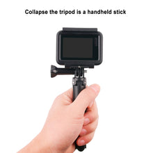 Load image into Gallery viewer, GP456 Tripod Bracket for GoPro, Insta360, DJI and Other Action Cameras and 4-6.8 inch Phones, GP456