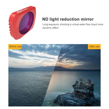 Load image into Gallery viewer, JSR 5 in 1 CR Super Wide Angle Lens 12.5X Macro Lens + CPL Lens + Star + ND16 Lens Filter Set for DJI OSMO Pocket, Macro Lens+CPL+ Star+ND16+CR
