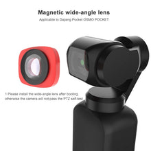 Load image into Gallery viewer, JSR 5 in 1 CR Super Wide Angle Lens 12.5X Macro Lens + CPL Lens + Star + ND16 Lens Filter Set for DJI OSMO Pocket, Macro Lens+CPL+ Star+ND16+CR