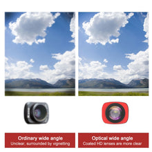 Load image into Gallery viewer, JSR 5 in 1 CR Super Wide Angle Lens 12.5X Macro Lens + CPL Lens + Star + ND16 Lens Filter Set for DJI OSMO Pocket, Macro Lens+CPL+ Star+ND16+CR