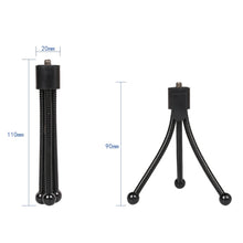 Load image into Gallery viewer, Mini Metal Desktop Tripod Mount with UNC1/4 screw interface, Max Load: 0.6kg, Mini Metal Desktop