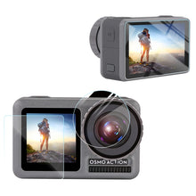 Load image into Gallery viewer, For DJI Osmo Action 3-in-1 Lens  Front and Back LCD Display HD Protective Film, For DJI Osmo Action