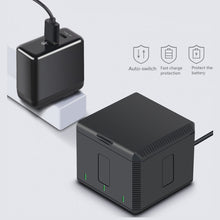 Load image into Gallery viewer, RUIGPRO USB Triple Batteries Housing Charger Box with LED Indicator Light for DJI OSMO Action 1, Charger Box