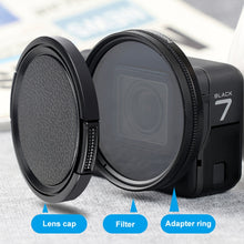 Load image into Gallery viewer, RUIGPRO for GoPro HERO 7/6 /5 Professional 52mm CPL Lens Filter with Filter Adapter Ring &amp; Lens Cap, CPL Lens
