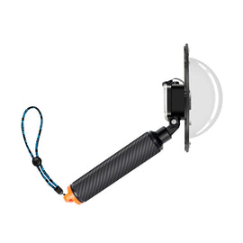 RUIGPRO Floating Hand Grip Dome Port Underwater Diving Camera Lens Transparent Cover for DJI Osmo Action, Osmo Action
