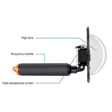 Load image into Gallery viewer, RUIGPRO Floating Hand Grip Dome Port Underwater Diving Camera Lens Transparent Cover for DJI Osmo Action, Osmo Action