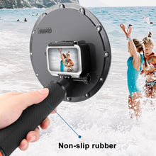 Load image into Gallery viewer, RUIGPRO Floating Hand Grip Dome Port Underwater Diving Camera Lens Transparent Cover for DJI Osmo Action, Osmo Action
