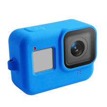 Load image into Gallery viewer, Silicone Protective Case Cover with Wrist Strap for GoPro HERO8 Black, For GoPro HERO8 Black
