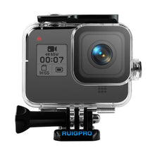 Load image into Gallery viewer, RUIGPRO for GoPro HERO8 Black 45m Waterproof Housing Protective Case with Buckle Basic Mount &amp; Screw, RUIGPRO For GoPro HERO8 Black