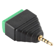 Load image into Gallery viewer, 2.5mm Male Plug 4 Pole 4 Pin Terminal Block Stereo Audio Connector, 2.5mm Male (4 Pin)