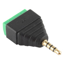 Load image into Gallery viewer, 3.5mm Male Plug 4 Pole 4 Pin Terminal Block Stereo Audio Connector, 3.5mm Male (4 Pin)