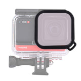 Square Housing Diving Color Lens Filter for Insta360 ONE R 4K Edition / 1 inch dition