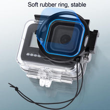 Load image into Gallery viewer, RUIGPRO for GoPro HERO8 58mm 16X Macro Lens + Red/Purple Diving Lens  Filter + Dive Housing Waterproof Case Kits with Filter Adapter Ring &amp; Lens Cap
