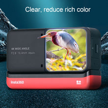 Load image into Gallery viewer, Lens + LCD Display Tempered Glass Film for Insta 360 One R 4K, For Insta 360 One R 4K