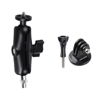 Load image into Gallery viewer, M10 9cm Connecting Rod Fixed Motorcycle Mount Holder with Tripod Adapter &amp; Screw for GoPro, Insta360, DJI and Other Action Cameras, M10 9cm Connecting Rod Holder