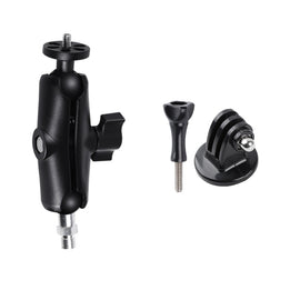 M10 9cm Connecting Rod Fixed Motorcycle Mount Holder with Tripod Adapter & Screw for GoPro, Insta360, DJI and Other Action Cameras, M10 9cm Connecting Rod Holder