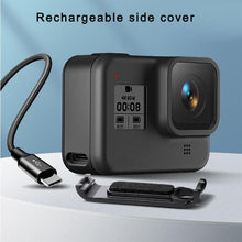 Load image into Gallery viewer, Sports Camera Rechargeable Battery Replacement Cover Side Cover for GoPro HERO8, For GoPro HERO8