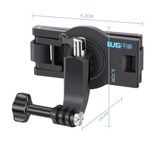 Load image into Gallery viewer, RUIGPRO 360 Degree Rotating Quick Release Strap Mount Shoulder Backpack Mount for GoPro, Insta360, DJI and Other Action Cameras