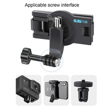 Load image into Gallery viewer, RUIGPRO 360 Degree Rotating Quick Release Strap Mount Shoulder Backpack Mount for GoPro, Insta360, DJI and Other Action Cameras
