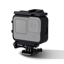 Load image into Gallery viewer, For GoPro HERO10 Black / HERO9 Black Plastic Frame Mount Protective Case with Base Buckle &amp; Long Screw, Plastic Frame