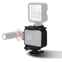 Load image into Gallery viewer, For GoPro HERO10 Black / HERO9 Black Plastic Frame Mount Protective Case with Base Buckle &amp; Long Screw, Plastic Frame