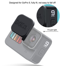 Load image into Gallery viewer, RUIGPRO for GoPro HERO10 Black / HERO9 Black Soft Rubber Scratch-resistant Camera Lens Protective Cap Cover, For GoPro HERO9 Black