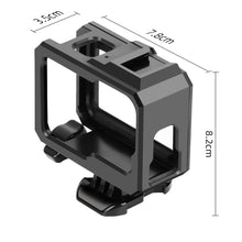 Load image into Gallery viewer, For GoPro HERO10 Black / HERO9 Black ABS Plastic Border Frame Mount Protective Case with Buckle Basic Mount &amp; Screw, ABS Plastic Border Frame