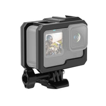Load image into Gallery viewer, For GoPro HERO10 Black / HERO9 Black ABS Plastic Border Frame Mount Protective Case with Buckle Basic Mount &amp; Screw, ABS Plastic Border Frame