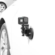Load image into Gallery viewer, Car Suction Cup Mount Bracket for GoPro Hero11 Black / HERO10 Black / HERO9 Black / HERO8 Black /7 /6 /5 /5 Session /4 Session /4 /3+ /3 /2 /1, Xiaoyi and Other Action Cameras, Style: Single Suction Cup, Style: Single