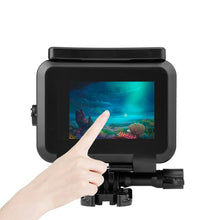 Load image into Gallery viewer, 50m Waterproof Housing Protective Case with Buckle Basic Mount &amp; Screw for GoPro HERO10 Black / HERO9 Black, 50m Waterproof Case