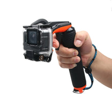 Load image into Gallery viewer, Shutter Trigger + Floating Hand Grip Diving Buoyancy Stick with Adjustable Anti-lost Strap &amp; Screw &amp; Wrench for GoPro HERO7 /6 Black /5 Black, Shutter Trigger