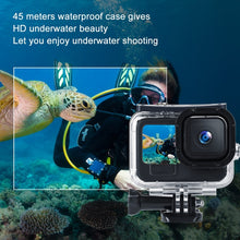 Load image into Gallery viewer, 45m Waterproof Housing Protective Case with Buckle Basic Mount &amp; Screw For GoPro HERO10 Black / HERO9 Black, For GoPro HERO9 Black