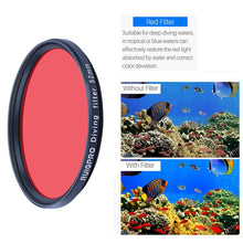 Load image into Gallery viewer, RUIGPRO for GoPro HERO10 Black / HERO9 Black Professional 52mm 52mm 10 in 1 UV+ND2+ND4+ND8+Star 8+ +CPL+Yellow/Red/Purple+10X Close-up Lens Filter with Filter Adapter Ring &amp; Lens Cap