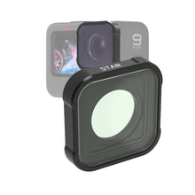 Load image into Gallery viewer, JSR KB Series Star Effect Lens Filter for GoPro HERO13 Black /12 Black /11 Black /10 Black /9 Black, Star