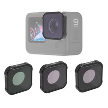 Load image into Gallery viewer, JSR KB Series CPL+ND8+ND16 Lens Filter for GoPro HERO13 Black /12 Black /11 Black /10 Black /9 Black, 3-in-1